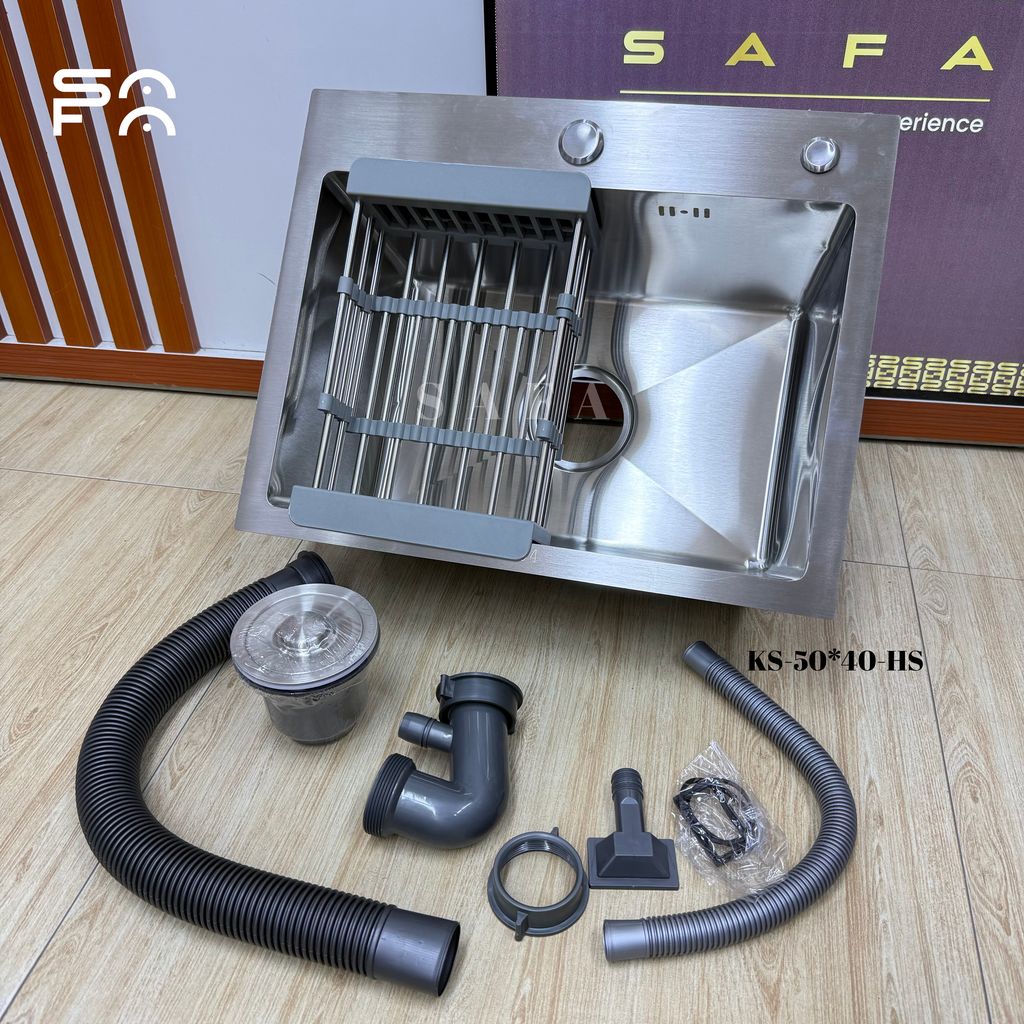 Kitchen Sink 50x40 Handmade Satin