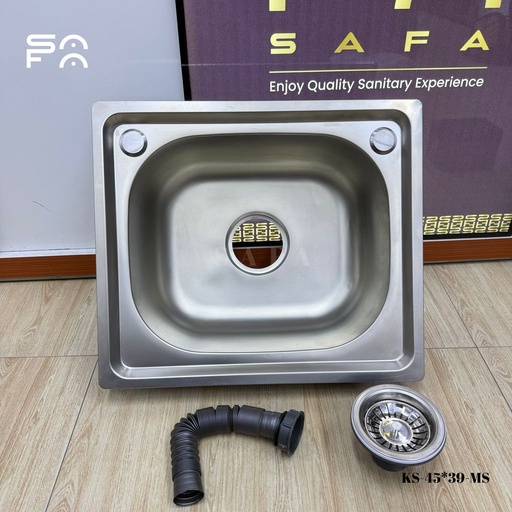 [KS-45x39-MS] Kitchen Sink 45x39 Machine Satin